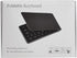 MoKo Foldable Bluetooth Keyboard, Ultra-Thin Rechargeable Portable Wireless Keyboard for Laptop, iPhone, iPad, Gray