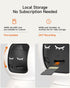 CINMOORE 5MP 64GB 3K 360 2-Way 2.4G 5G Camera for Home Security, Free SD Card, Non-Subscription AI Human/Pet/Facial