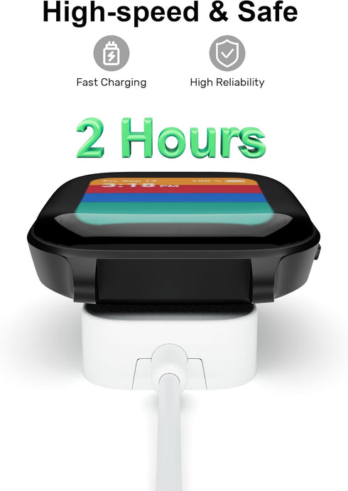 Bicmice Charger for Gabb Watch/Watch 2, Wireless Charging Dock Magnetic Cable USB Cord Stand