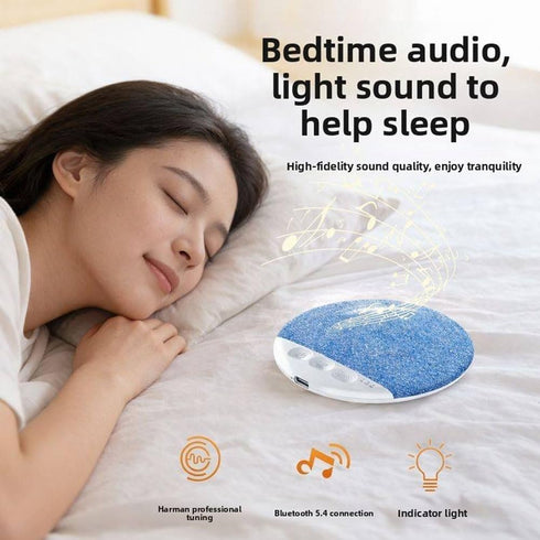 Generic Pillow Speaker for Sleeping,Mini Portable Under Pillow Speaker with White Noise Timer Wireless Sleeps Aid