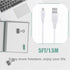 3.3ft S-100 White Micro USB Power Charging Cord Cable Lead Replacement for Sound Oasis White Noise Machine & Speaker