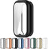 Xiaomi Smart Band 8 Active/Redmi Band 2 Protective Case Cover - Soft TPU Shell for Smartwatch Accessories (Black)