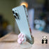 Clamp-Type Pink Paw Shape Phone Grip Slide for Phones and Cases - Cute Sliding Cat Paw Holder, Kawaii Large 3D Dog Paw