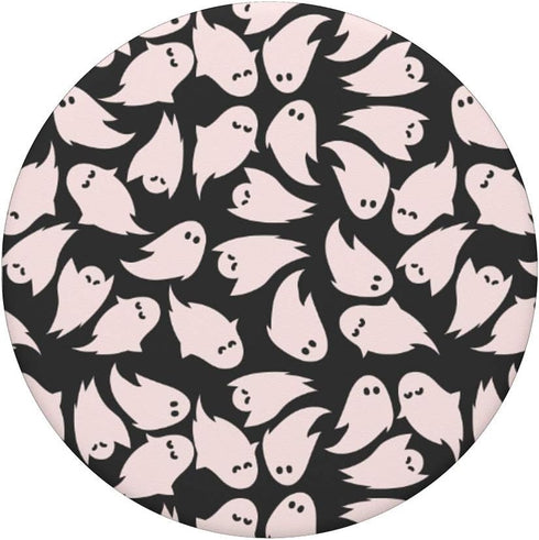 Cute Ghost Pattern Design PopSockets Swappable PopGrip for Girls Halloween Gift Accessory