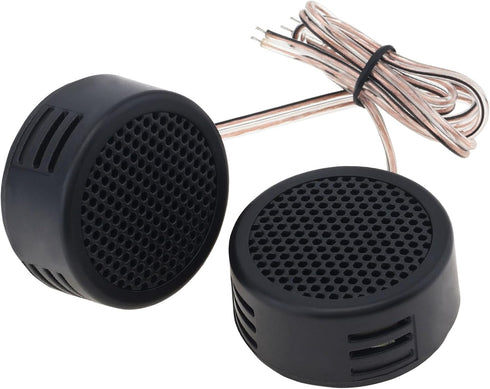 2pcs Car Tweeters, 500W High Efficiency Mini Dome Speakers for Car Audio System