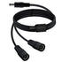 YINGAYOU DC Splitter Cable 5.5 x 2.1mm DC 2 Way Splitter 5V 6V