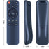 WDZP E1 1080P 4K New Projector Remote Control Replacement fit for NICPOW Full HD Supported Portable Bluetooth