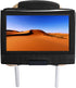 DVD Player Headrest Mount Holder for Portable DVD Player, Car Back Seat Holder for 7 inch to 12 inch - Black