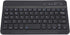 Silent Keyboard, Black Portable Waterproof Wireless Keyboard for Smart Phone Desktop Laptop