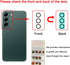 2 Set Back Camera Lens Replacement for Samsung Galaxy S22 and 22+ Plus with Professional Repair Tool Kit and