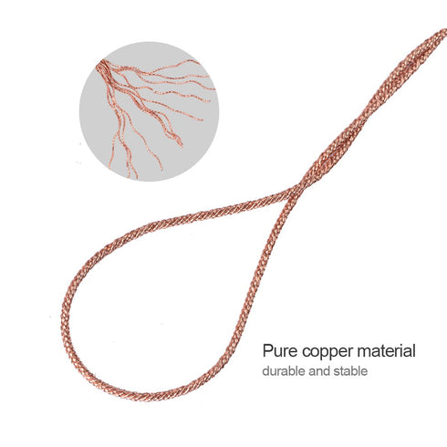 Zer one Subwoofer Wire Cable Repair 12 Strands Braided Pure Copper Wire (2M) for Speaker Repair