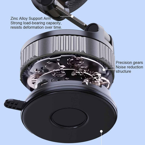 LFNOWN Phone Holders for Your Car Adjustable Upgraded Vacuum Magnetic Suction Cup Phone Mount
