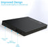 Dual USB Output Super Slim Power Bank, Ultra Thin 3000mAh Portable Charger Mini External Phone Battery Pack