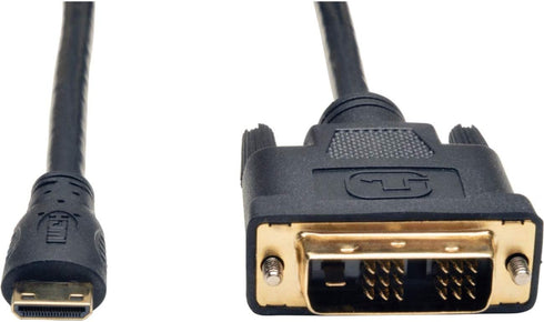 Tripp Lite Mini HDMI to DVI Cable, 3-ft Digital Monitor Adapter Cable, Black