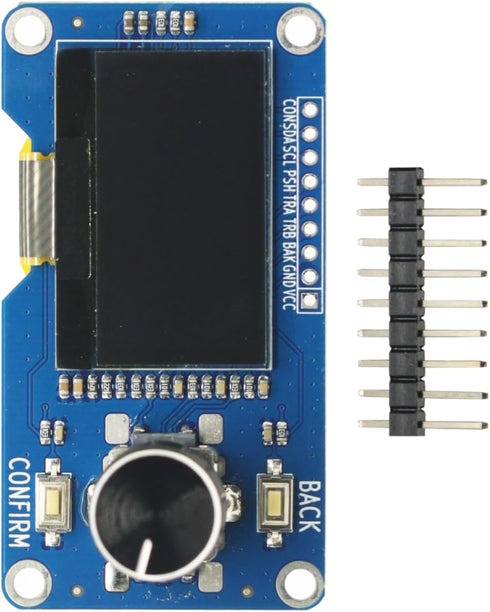 GODIYMODULES 1.3 inch EC11 White OLED Display Screen Combined with Rotary Encoder Module IIC Interface for arduino