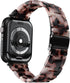 Wongeto Compatible with Apple Watch Band 38mm-49mm, Light Resin Strap Bracelet Replacement for iWatch SE Series