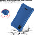 Ailiber AT&T Calypso 3 Case, Heavy Duty Phone Cover with Screen Protector, Shock-Absorbing TPU Bumper - Blue