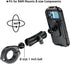 iMESTOU Waterproof ATV Phone Mount with Aluminum 1" Ball, Large Clamp Adapter for 5.5"-6.8" Smartphones, Fits ATV UTV