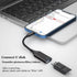 IVSHOWCO USB Camera Adapter for iPhone, iPad to USB OTG Cable Adapter, Supports USB Flash Drive, Card Reader, Mouse,