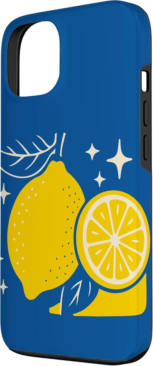 Zesty Lemon Summer Holiday Gifts Summer 13 Extra Zest Lemon Mediterranean Citrus Case for iPhone