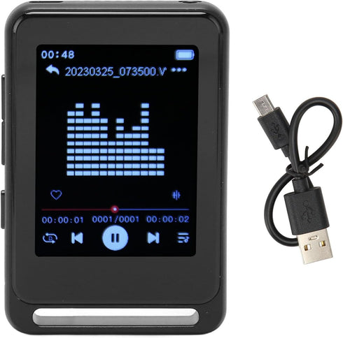 Vikye MP3 Player, 2.4 Full Touch Screen High Definition MP3 Music Players HiFi