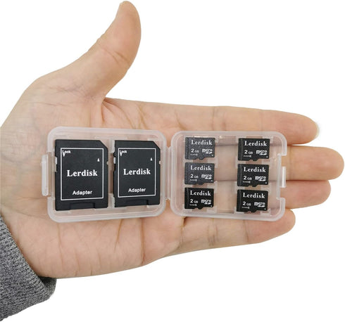 Lerdisk Factory Wholesale Micro SD Card 2GB Pack of 6 in Bulk MicroSD