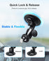 INSEETECH 5kg 360 Windshield Suction Mount for Backup Camera Monitor - Heavy-Duty Load Capacity, Metal Construction