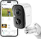 ZEEPORTE SECURITY Security Cameras Wireless Outdoor, 2K Cameras for Home Security with Color Night