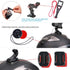 Motorcycle Helmet Chin Mount Kit for GoPro Hero 13 Black, Hero 12/11/10/9/8/7 (2018) and More Action Cameras