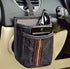 High Road Air Vent Mount Car Cell Phone Holder with Soft Lined Back Pocket and Front Mesh Storage Pocket