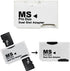 Micro SD TF to Memory Stick MS Pro Duo Adapter, Dual 2 Slot Converter for PSP 1000/2000/3000 CR-5400