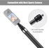 Sunydog 17.9-118in X2/X3, 1/4-20 Carbon Fiber Selfie Stick, Portable, Compatible with Tripod Mount, Thread, Black