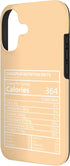 Chickpeas Nutrition Data Graphic Collective 17 Chickpeas Nutrition Facts Macro Label Design Case for iPhone