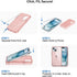 ORIbox Rose Gold iPhone 15 Case, Military-Grade Drop Defense, Rugged Dual-Layer Design, 6.1 inch, Force Armor Series