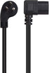 Cable Matters 2-Pack 16 AWG Low Profile Right Angle Power Cord, 6 Feet
