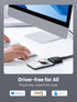 UGREEN SATA to USB 3.0 Adapter Cable for 3.5 2.5 Inch SSD/HDD Hard Drive Reader, SATA III Converter with 12V Power