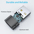 USB C Female to USB Male Adapter (8 Pack), Type C to USB A Charger Cable for iPhone 11 12 13 14 15 Pro Max