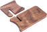 Abbolinxus Solid Wood Phone Stand, Desktop Wooden Phone Stand, Simple Phone Holder, Compatible with All Phones (Walnut