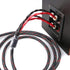 Tertullus 1 Pair Biwire Speaker Cable, 8 Spade Plugs, 4 Gold Plated Banana Plugs, HiFi for Stereo Receiver, 2m/6.56ft