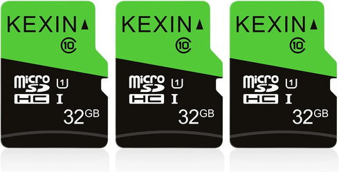 KEXIN 3 Pack 32GB Micro SD Card Memory Card MicroSDHC UHS-I Memory Cards