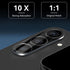 DEERLAMN 3-Pack Samsung Galaxy S24+ Plus Camera Lens Protector, 9H Hardness Anti Scratch Tempered Glass (Black)