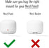 Nest WiFi Point Genie: Simplest Low Profile Outlet Holder Mount for Google Nest WiFi Point | 3-Pack
