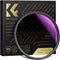 K&F Concept 52mm Soft GND8 (3 Stop) Lens Filter, Soft Graduated Neutral Density Filter with 28 Multi-Layer Coatings