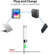 USB C Pencil Adapter for Apple Pencil 1st Generation, USB-C to Lightning Charger Adapter for iPad 10