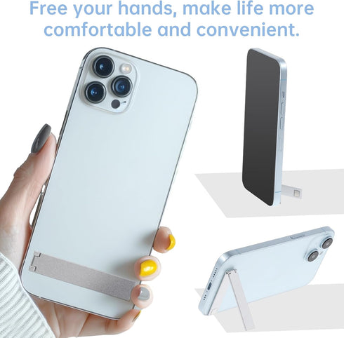 Styquenzer 2 Pack Cell Phone Kickstand, Ultra-Thin Kickstand for Phone Case, Adjustable Metal Phone Kick Stand Stick