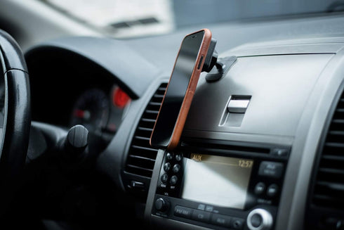 Dockem DashMini Magno Mount 3.0 Series: Magnetic Car Mount for Dash with Adhesive Base, Magnet Head, Swivel Ball Socket