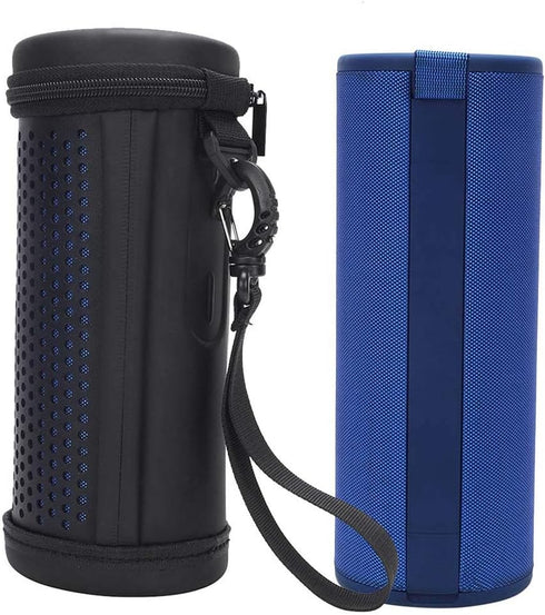 Travel EVA Case with Strap, Hollowed Mesh Storage Bag for MEGABOOM 3 Portable Wireless Speaker