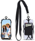 Gear Beast Universal Crossbody Pocket Cell Phone Lanyard, Compatible with iPhone & Galaxy, Black