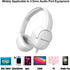 Kids Headphones for School, 3.5mm Jack Wired Headphones with Safe Volume Limiter, HD Stereo Sound On-Ear (White)