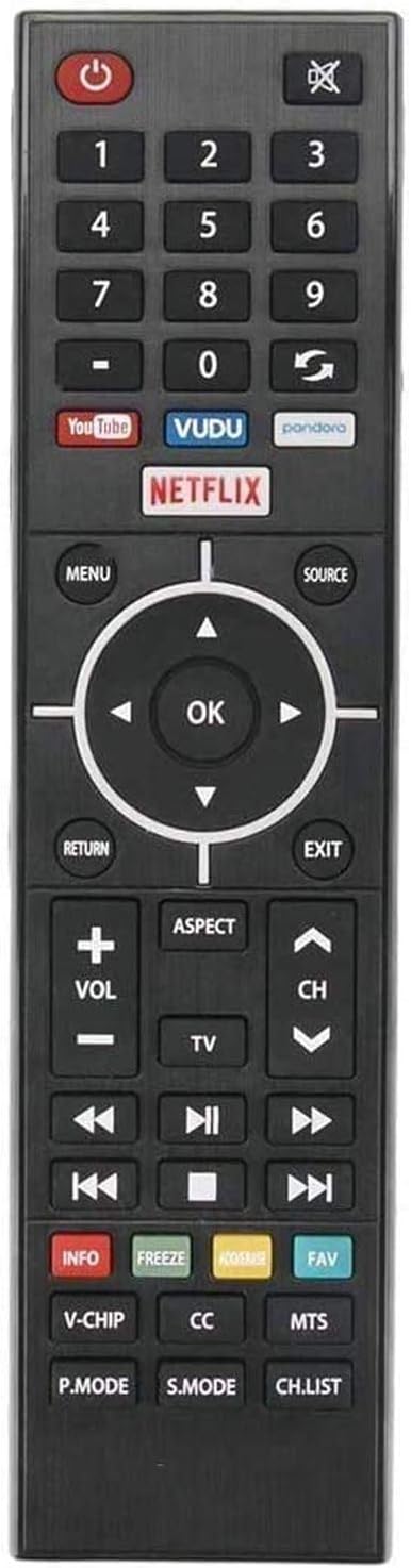 Young Element TV Remote Control - Fit for ELSW3917BF, E4SFT5017, E4STA5017, ELSJ5017, ELST3216H, ELST5016S, E2SW5018